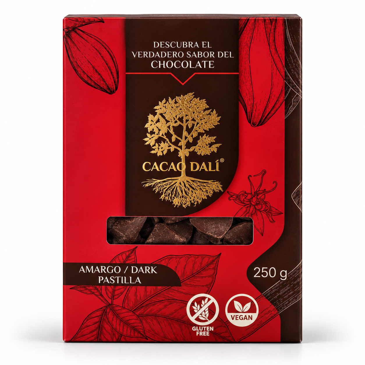 Cacao Pastilla Dalik 250G
